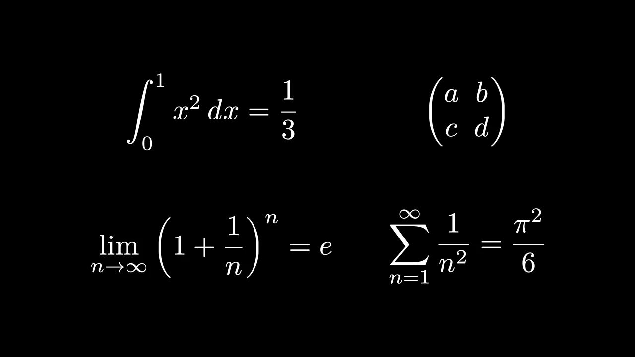 MathTexLatexExample
